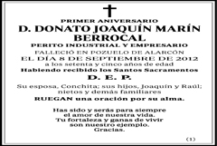 Donato Joaquín Marín